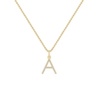 Personalizovaný prívesok s lab-grown diamantmi Miguel