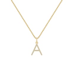 Personalizovaný prívesok s lab-grown diamantmi Miguel