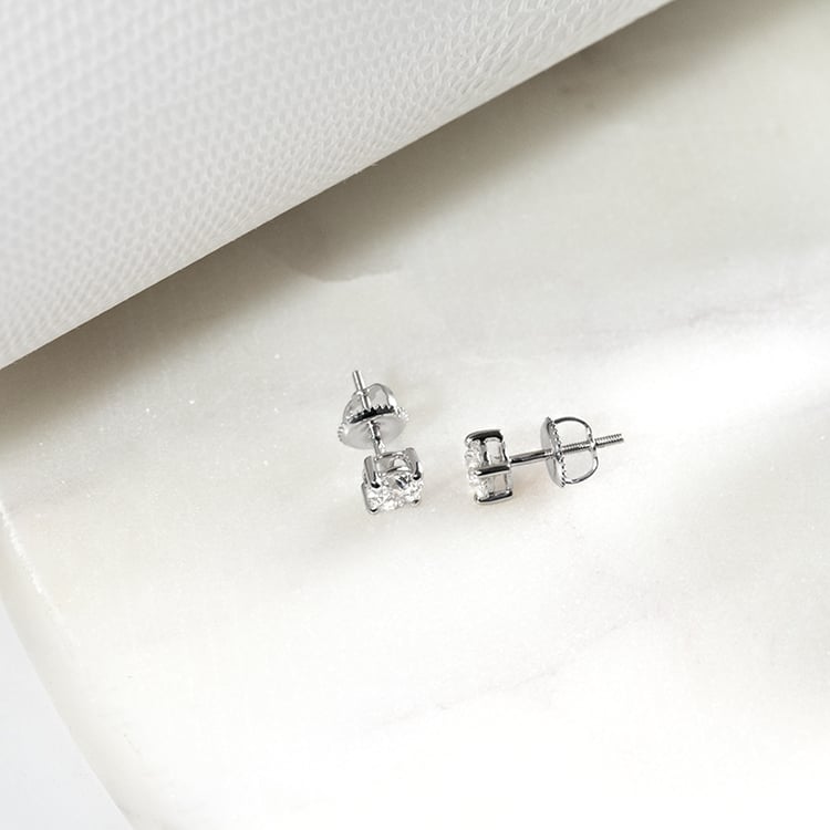 Diamantové náušnice so štyrmi krapňami Marget 132862