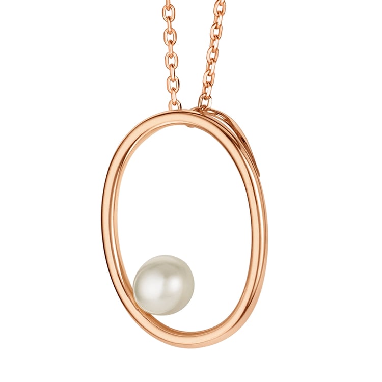 Pozlatený prívesok s perlou Waller