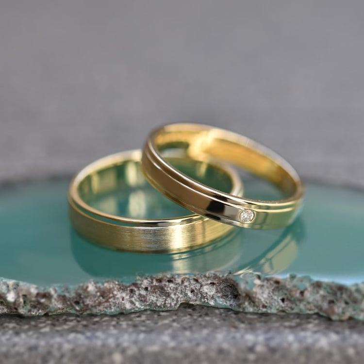 Obrúčky s diamantmi 32418