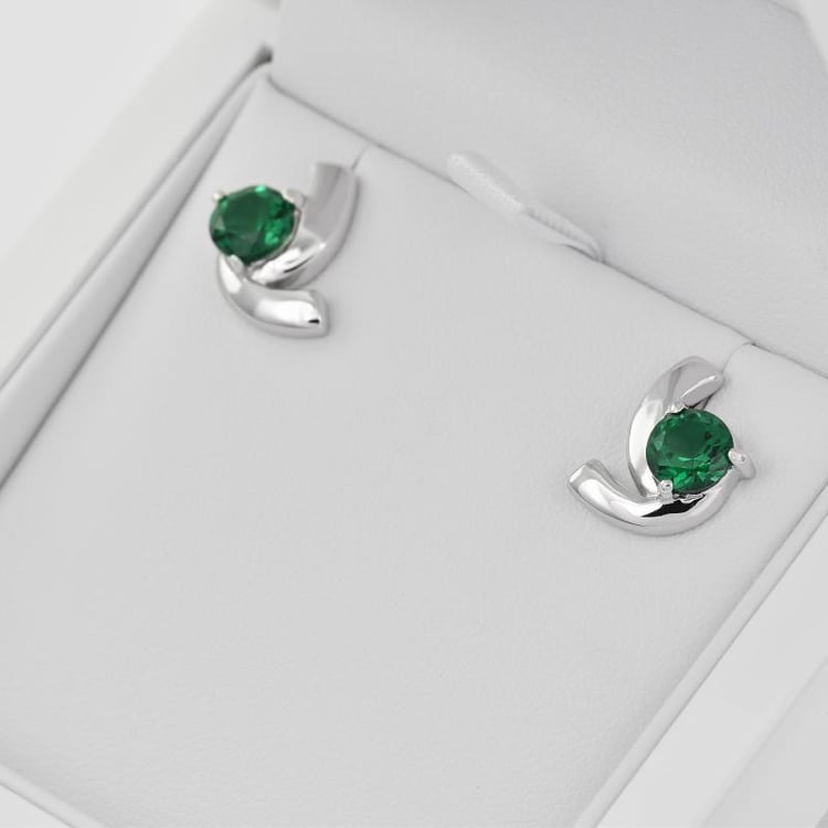 Smaragdové náušnice Lally 11924