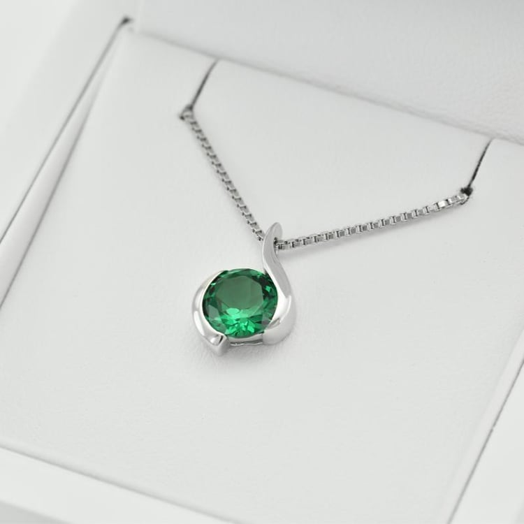 Smaragdový prívesok 75051