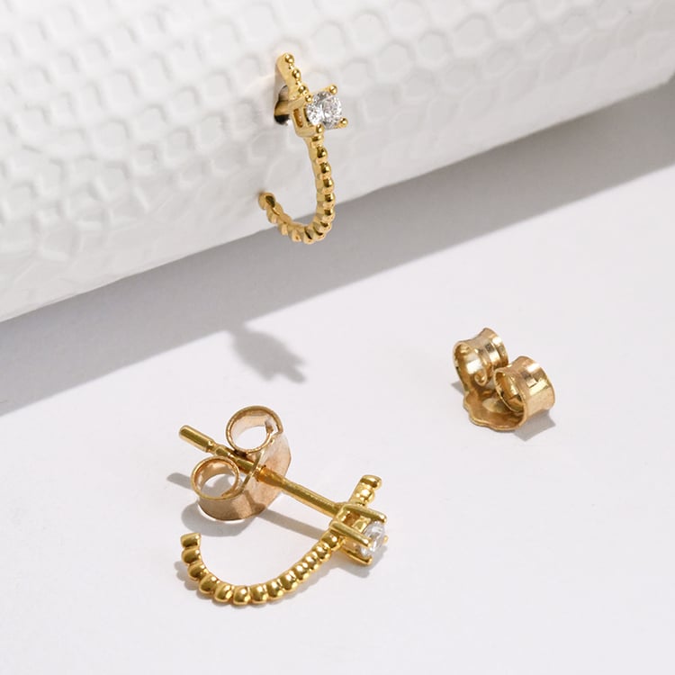 Guličkové náušnice s diamantmi Jelma 115953