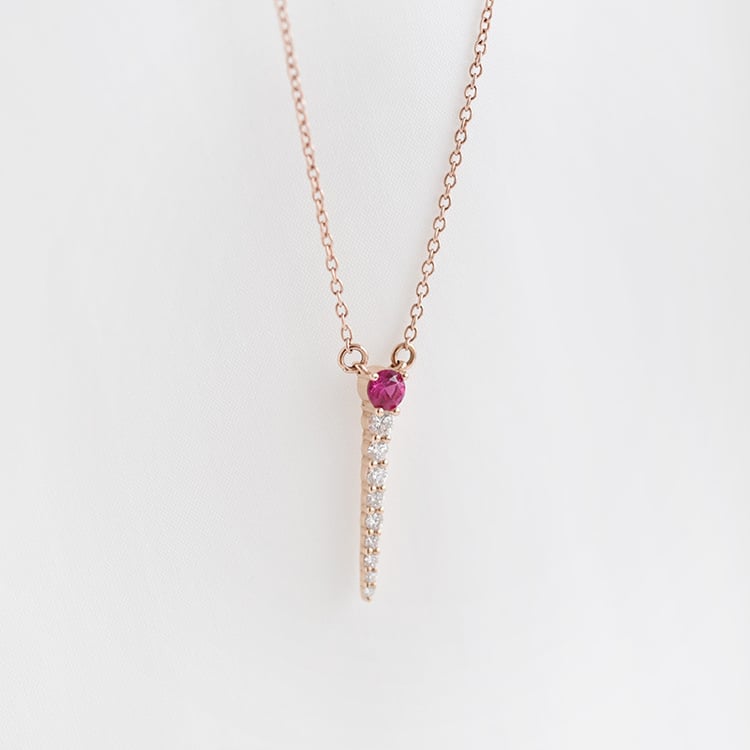 Atypický zlatý náhrdelník 89806