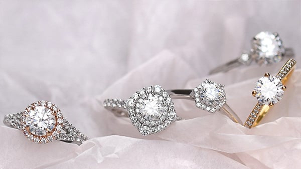 Druhy zásnubných prsteňov