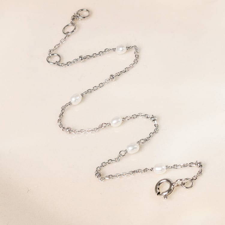 Strieborný náramok s perlami Giuletta 164620