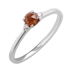 Zásnubný prsteň so salt and pepper diamantom Hye