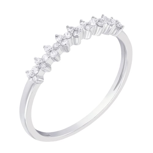 Romantický eternity prsteň s lab-grown diamantmi Betsy