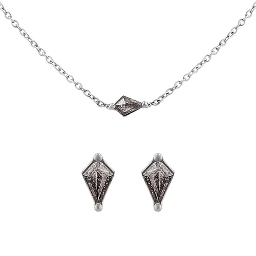 Sada šperkov s kite salt and pepper diamantmi Wills