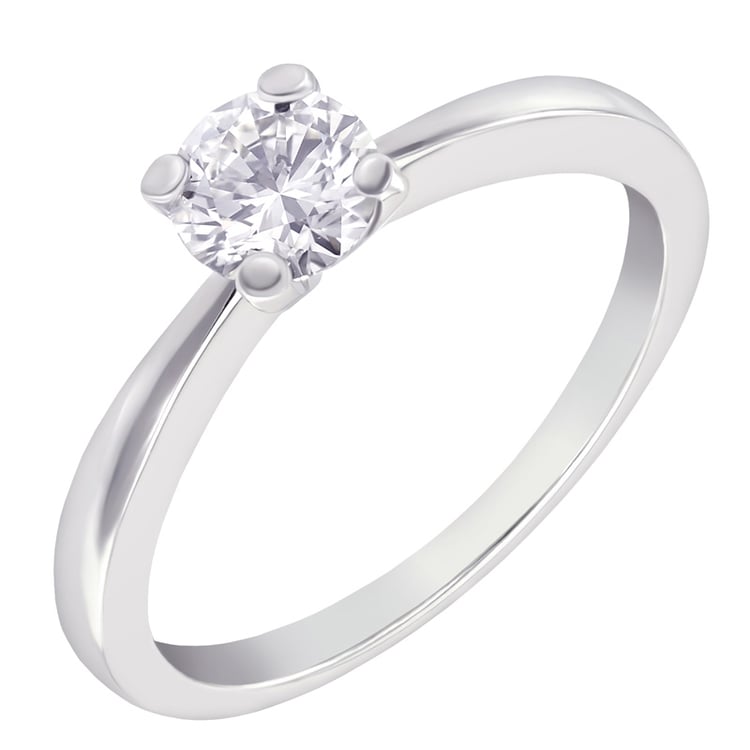 Platinový prsteň Ponie