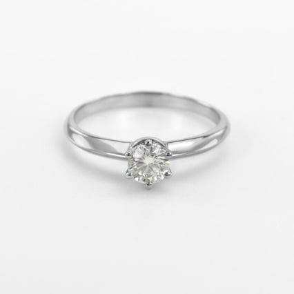 Zásnubný prsteň s moissanitom Orrisa