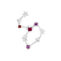 Náušnica so znamením zverokruhu Leo