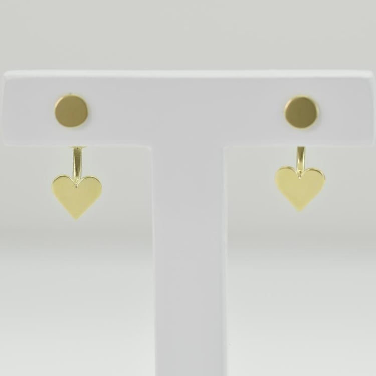 Zlaté napichovacie náušnice 16190