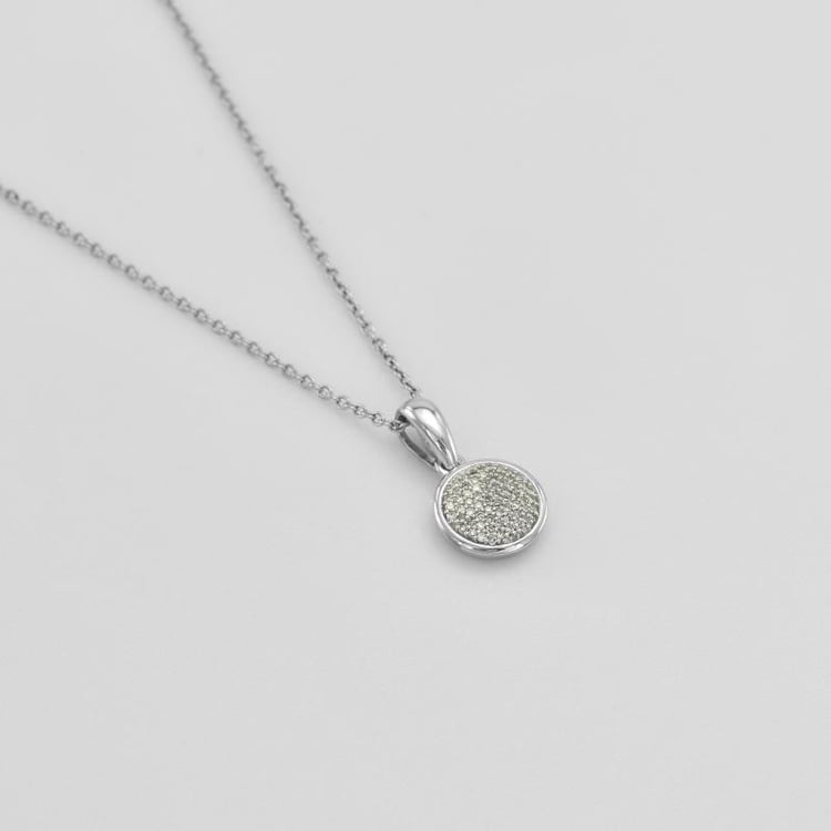 Zlatý náhrdelník plný diamantov 44992