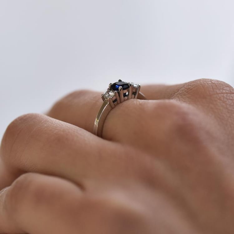 Zásnubný prsteň z platiny 28899