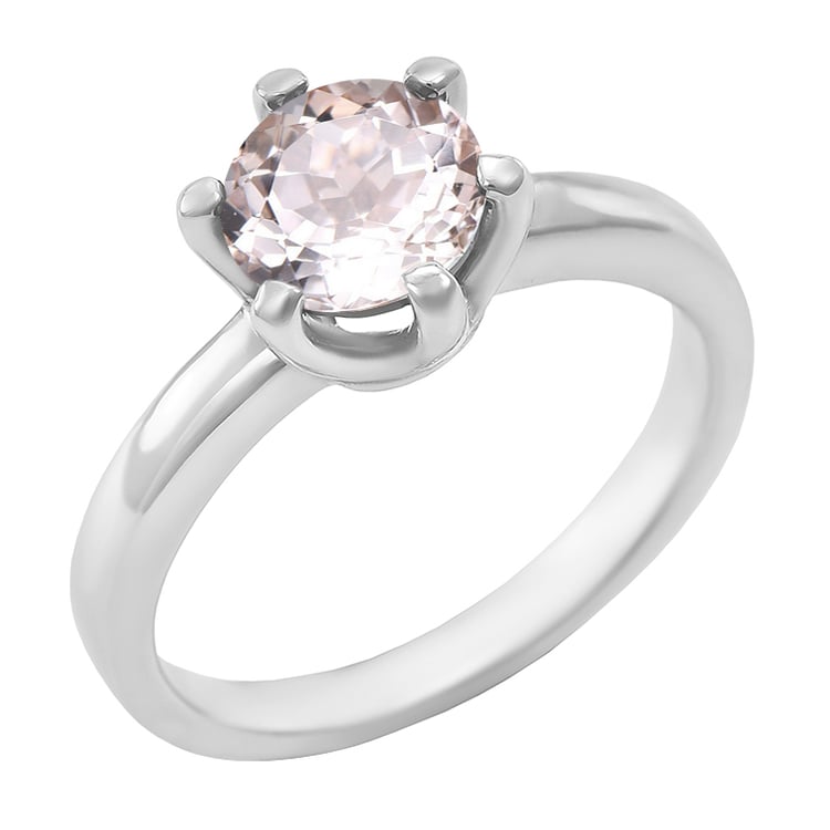 Zásnubný prsteň s morganitom