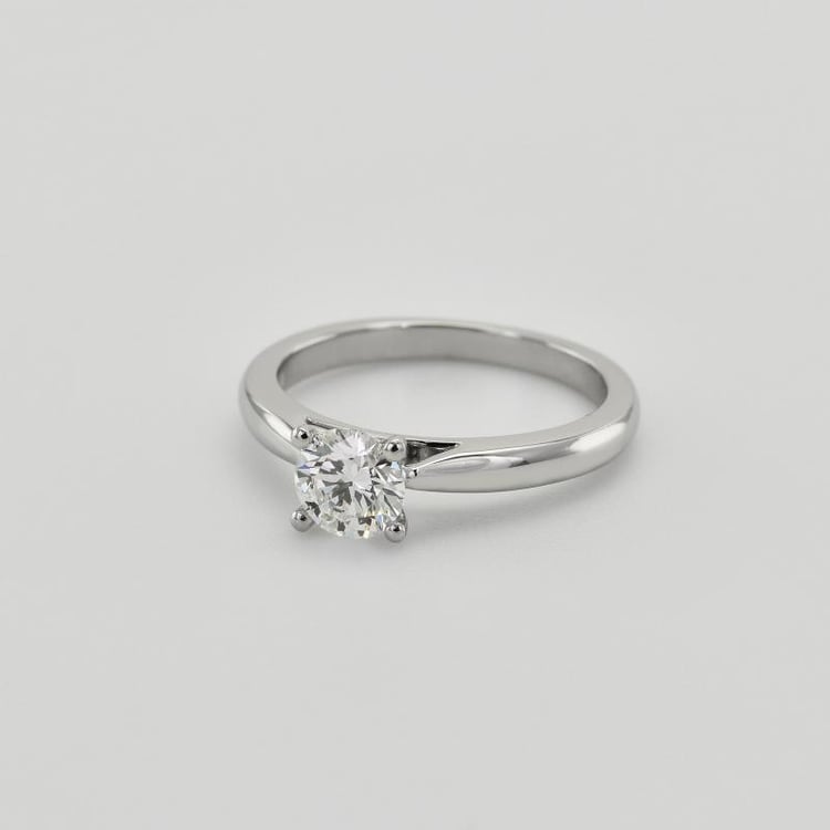 Platinový zásnubný prsteň s 0.30 GIA certifikovaným diamantom Jazmina 125412