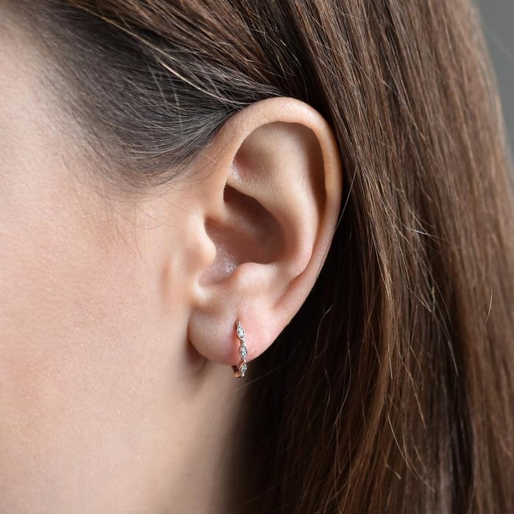 Zlaté náušnice 40896