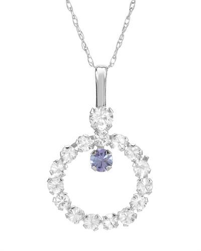 Tanzanitový prívesok