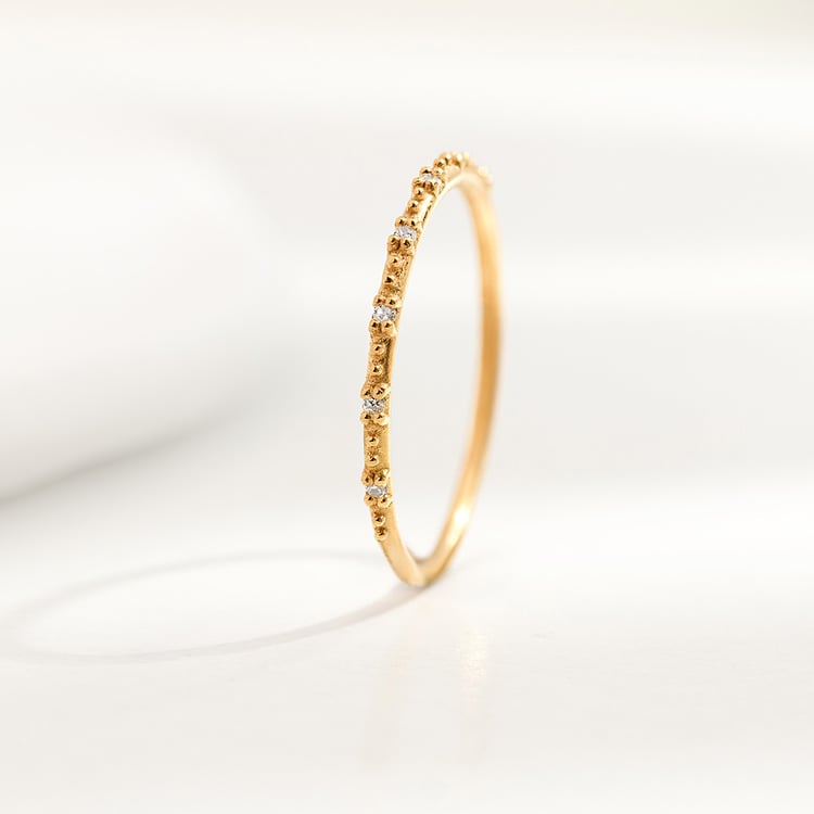 Minimalistický prsteň s diamantmi Tess 156730