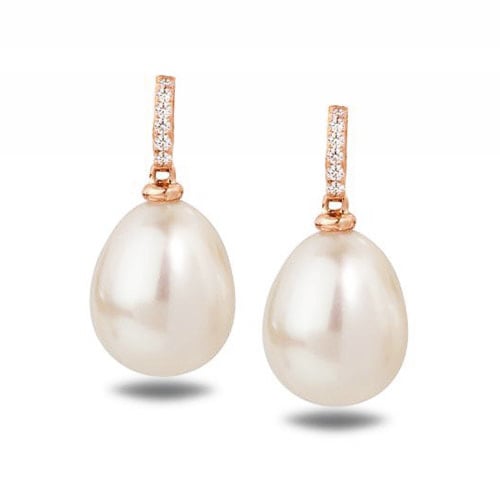 Zlaté perlové náušnice 2320