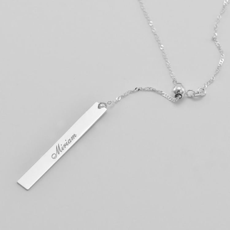 Náhrdelník s gravírom vlastnej voľby 42491