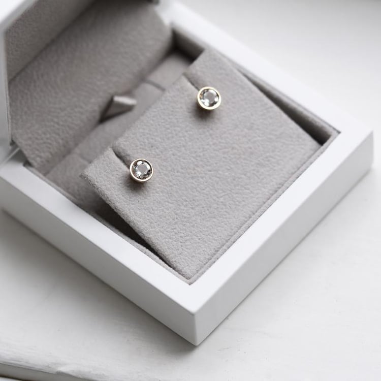 Napichovacie náušnice s lab-grown diamantmi Emmy 96941