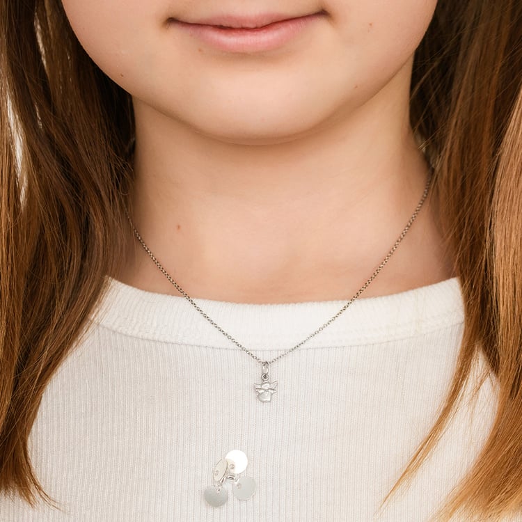 Zlatý prívesok s anjelom 164472