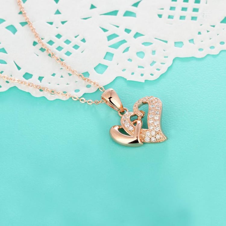 Strieborný náhrdelník so zirkónmi Colbys 7443