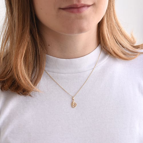 Set atypických zlatých šperkov s diamantom Malene