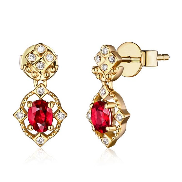 Zlaté náušnice 16777