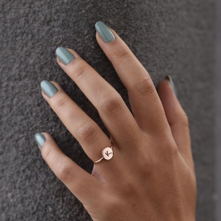 Zlatý prsteň s diamantom 25823