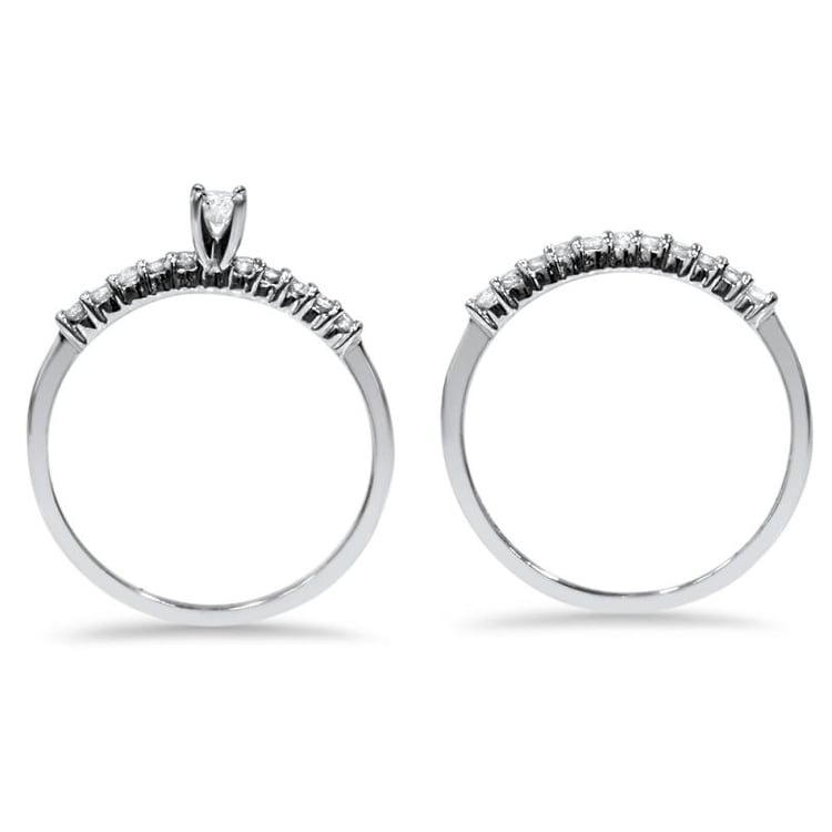 Zlatý prsteň s diamantmi 4316