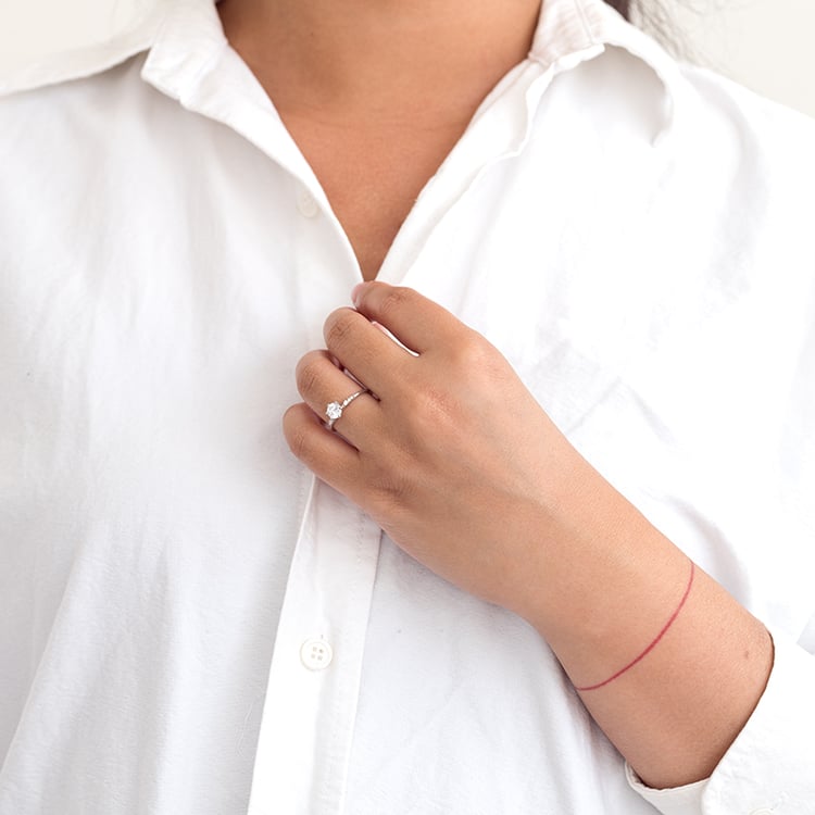 Zásnubný prsteň s diamantmi Janyne 128508