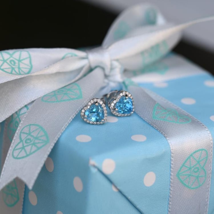 Náušnice s topásmi Oddiah 6968