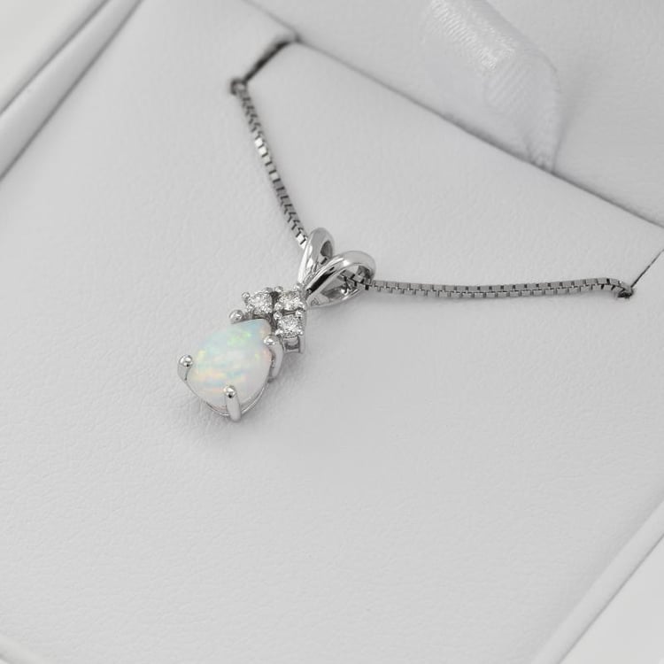 Opálové zlaté náušnice 35347