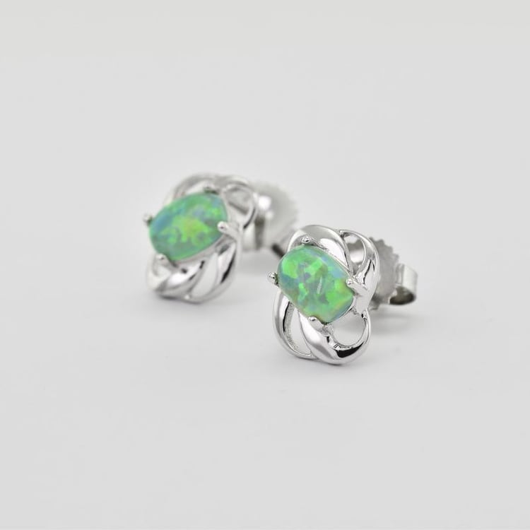 Náušnice zo striebra 28290