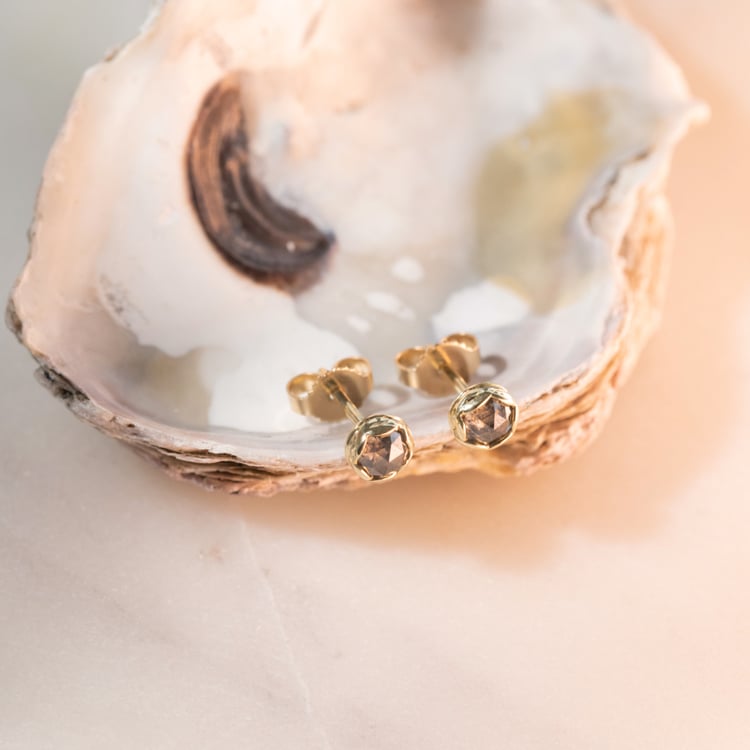 Vintage kolekcia šperkov so salt and pepper diamantmi Kirk 106226