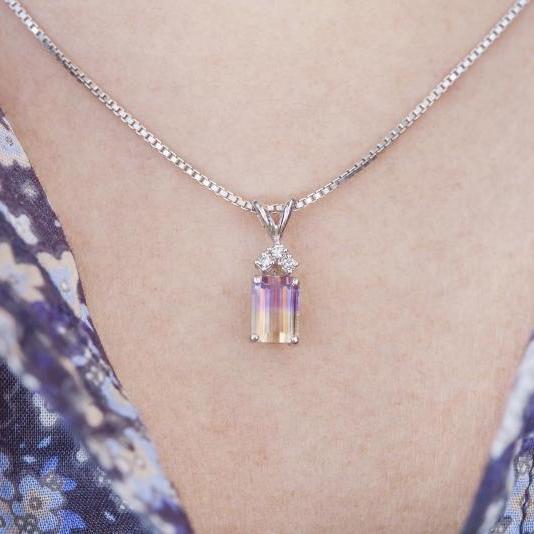Náhrdelník s ametrínem 14809