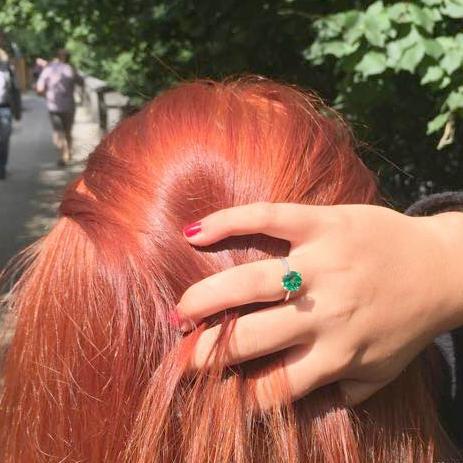 Strieborný prsteň 5648