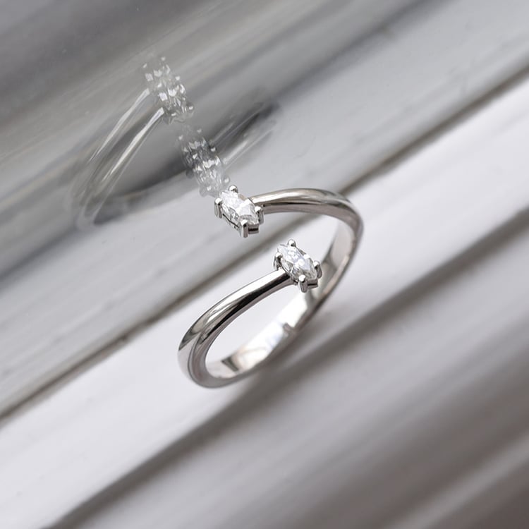 diamantový prsteň 84404