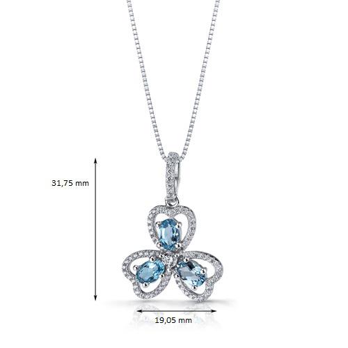 Náhrdelník s topásmi Margeti 9621