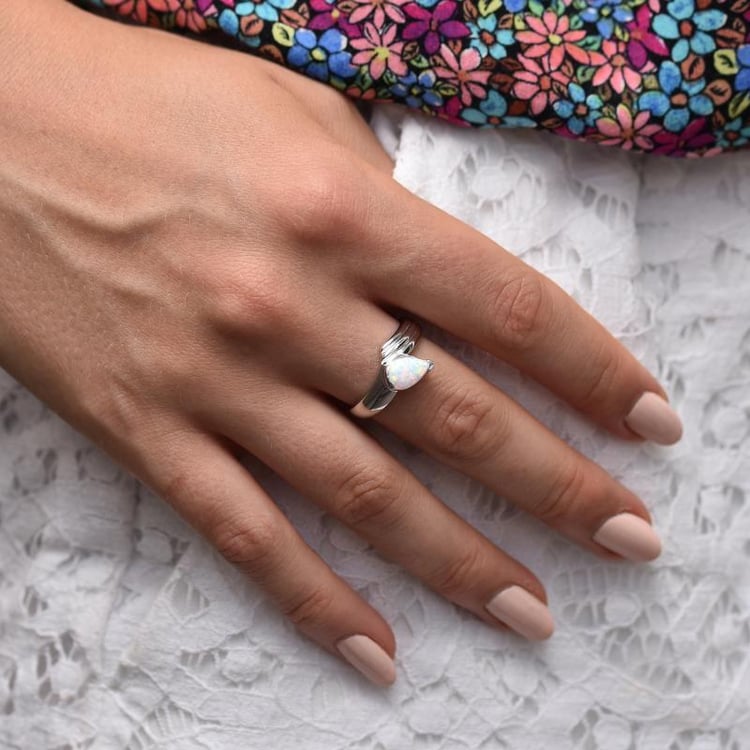 Opálový prsteň 15450