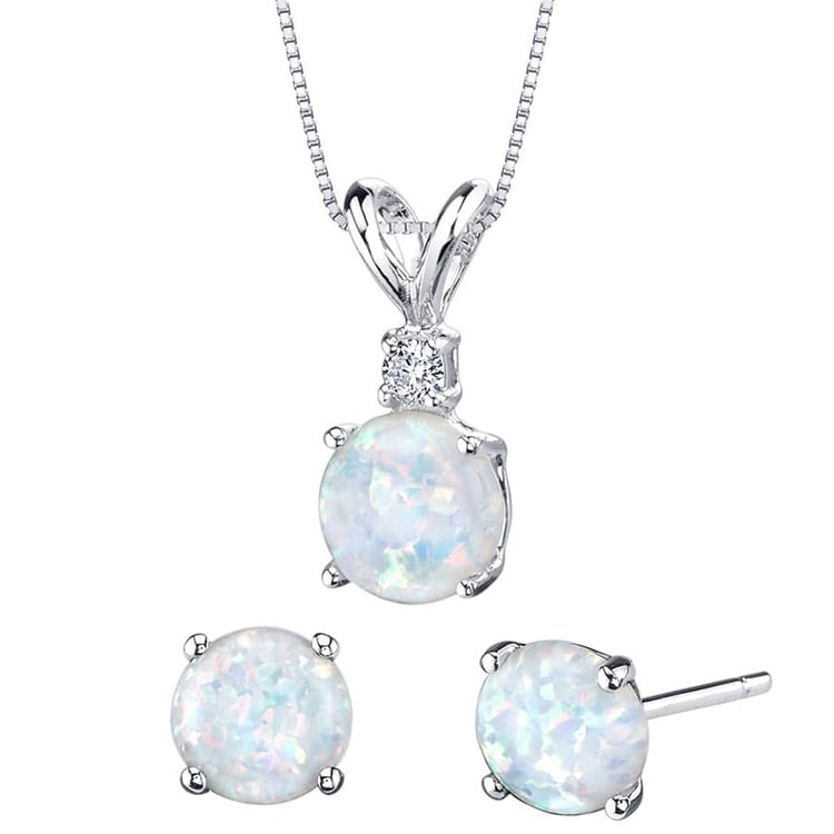 Kolekcia šperkov s opálmi 25279