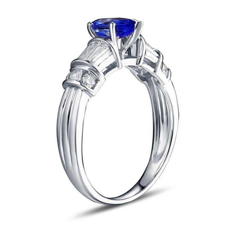 Prsteň z bieleho zlata 9868