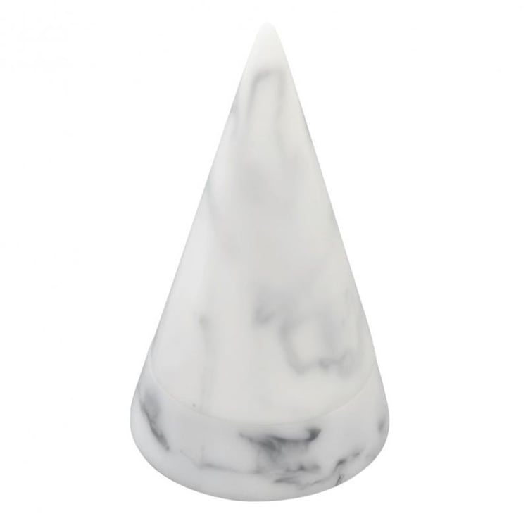 Stojanček na šperky v tvare kužeľa mramorový Tulsa 40988