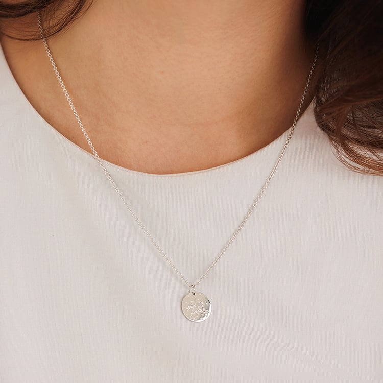 Zlatý prívesok s princom, liškou a gravírom vašej voľby Exupéry 157487