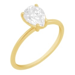Zásnubný prsteň s pear 0.53ct IGI certifikovaným lab-grown diamantom Cooley