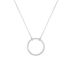 Zlatý náhrdelník minimalistického tvaru Karma